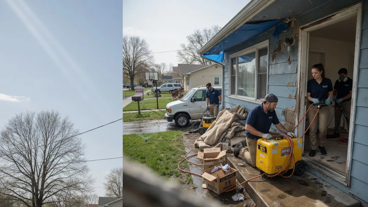 Basement Flood Cleanup in Robards, KY near me